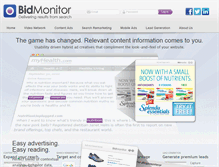 Tablet Screenshot of bidmonitor.com
